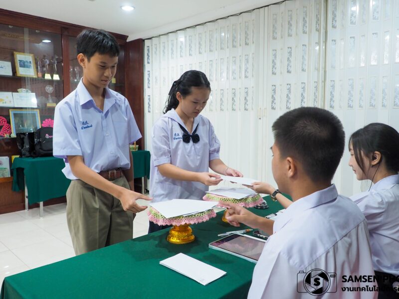 กิจกรรมประกวดมารยาทไทย(รอบชิงชนะเลิศ) ประจำปีการศึกษา 2568 โรงเรียนสามเสนวิทยาลัย วันศุกร์ที่ 29 สิงหาคม พ.ศ. 2568