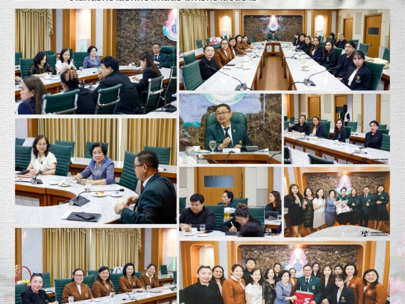 คณาจารย์และนักศึกษา สาขาวิชานวัตกรรมการบริหารการศึกษา บัณฑิตวิทยาลัยศึกษาศาสตร์ มหาวิทยาลัยสยาม ศึกษาดูงาน “การบริหารจัดการสถานศึกษาและการประกันคุณภาพการศึกษาของโรงเรียนสามเสนวิทยาลัย