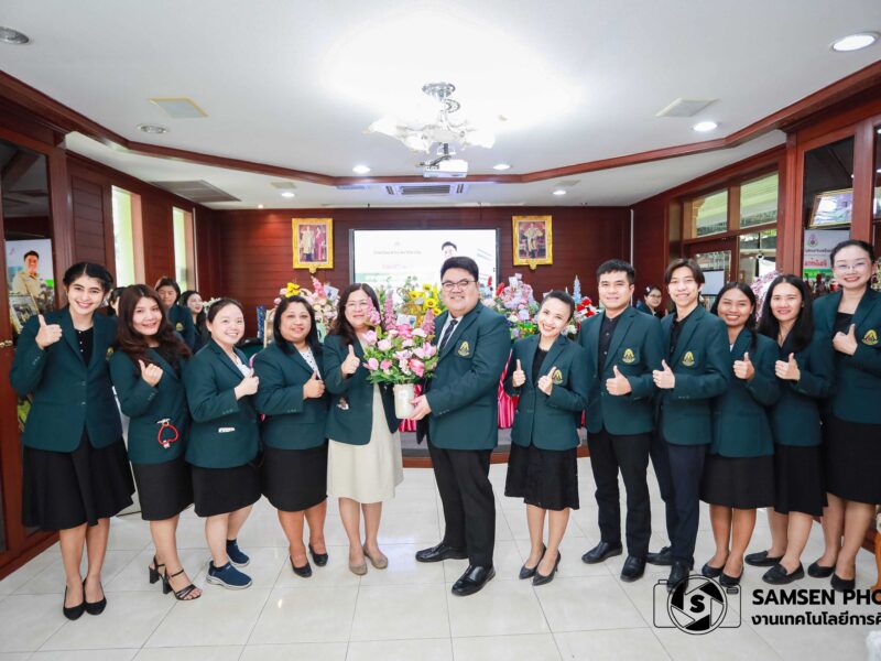 ยินดีต้อนรับนายภูษณทัศ ผลทับทิมธนา เนื่องในโอกาสย้ายมาดำรงตำแหน่งรองผู้อำนวยการสถานศึกษาโรงเรียนสามเสนวิทยาลัย วันจันทร์ที่ 2 มีนาคม 2569