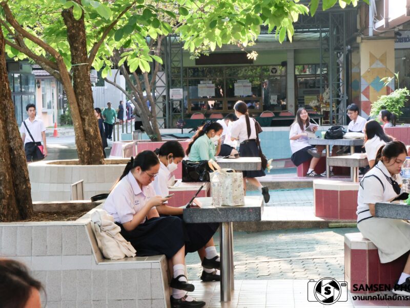 บรรยากาศการสอบ A-Level ปีการศึกษา 2569 ณ สนามสอบโรงเรียนสามเสนวิทยาลัย วันที่ 15-16 มีนาคม พ.ศ. 2569