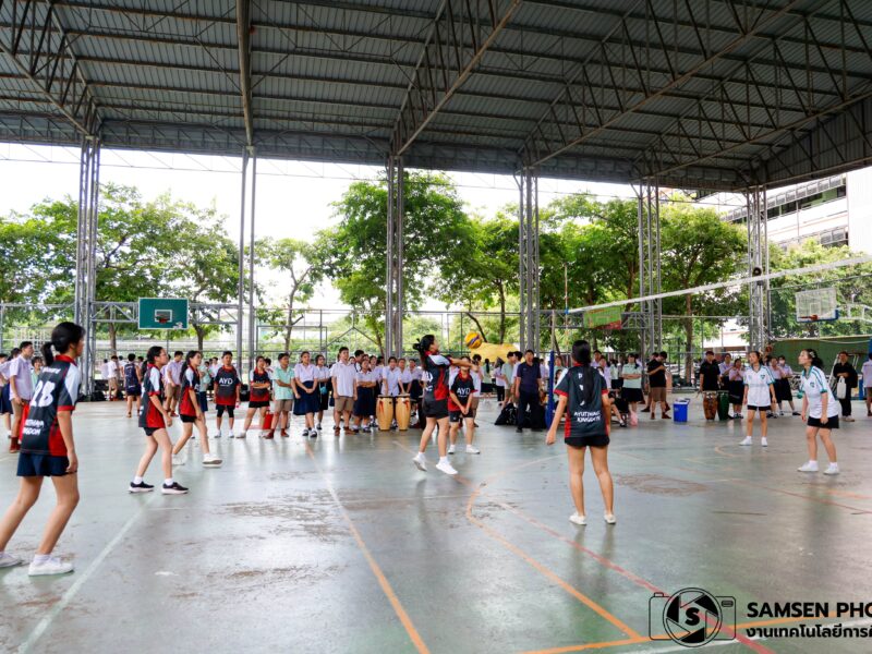 การแข่งขันกีฬา 5 คณะสี วันที่ 10-11-14 สิงหาคม 2569